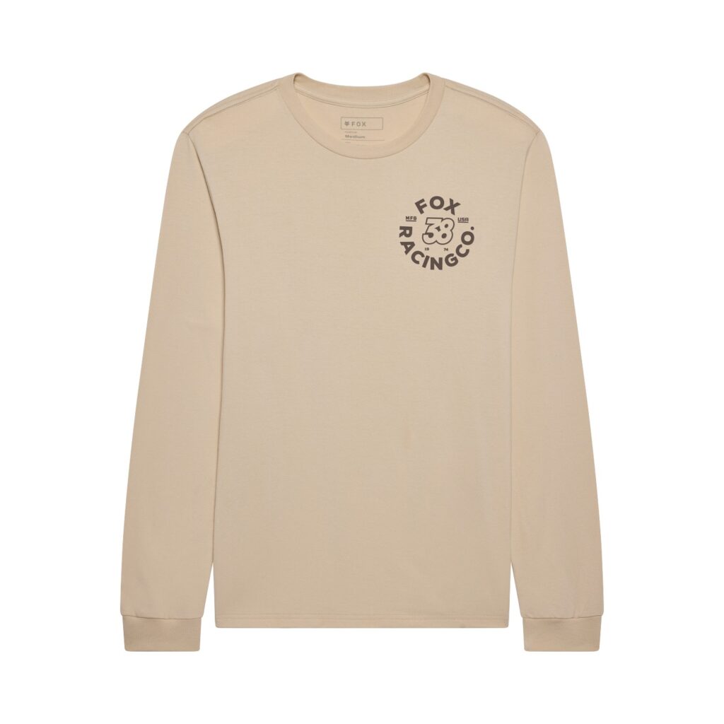 Fox DNGR 195 Original Long Sleeve Tee Oat Brown