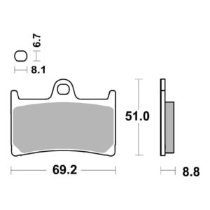 Brembo Brake Pad - Sintered Xtra - Image 3