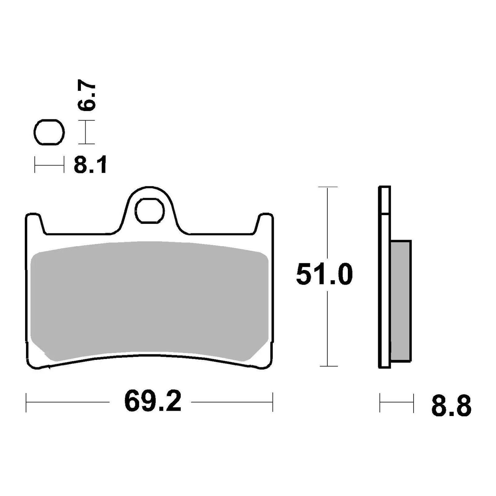 Brembo Brake Pad - Sintered Xtra - Image 3