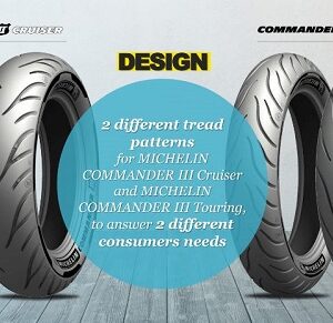 Rear Road Tyre Michelin Commander 3 Cruiser (Bias) 180/55x18 - Image 6