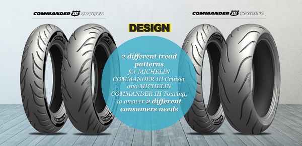 Rear Road Tyre Michelin Commander 3 Cruiser (Bias) 180/55x18