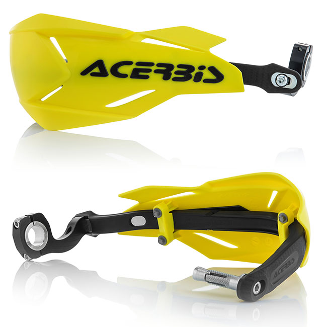 X-Factory handguard Yellow/ Black Acerbis [A]