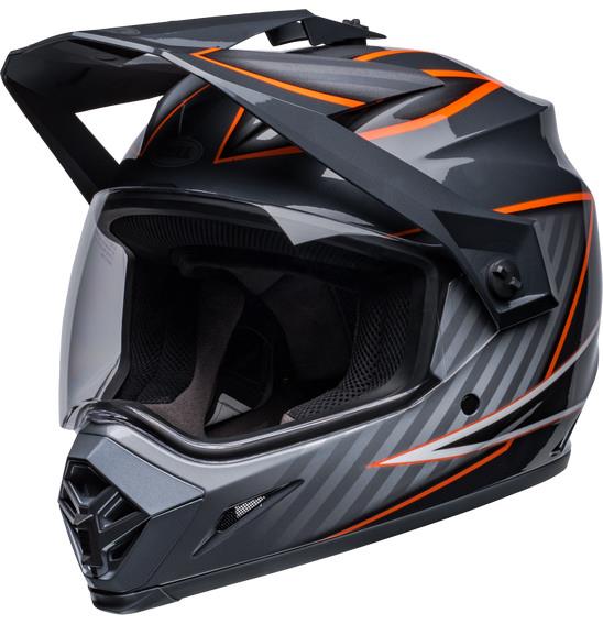 Bell MX-9 ADV Mips Dalton Adventure Helmet Gloss Black/Orange