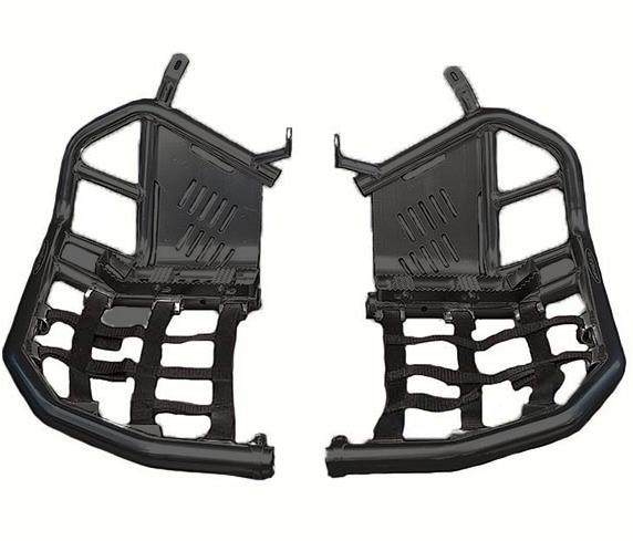 Artrax LTZ400 04/08 Race nerf bars Suzuki KFX400 Black