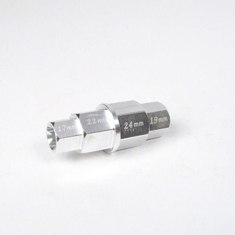 WHITES 4-IN-1 HEX AXLE TOOL 17 19 22 24mm ALUM