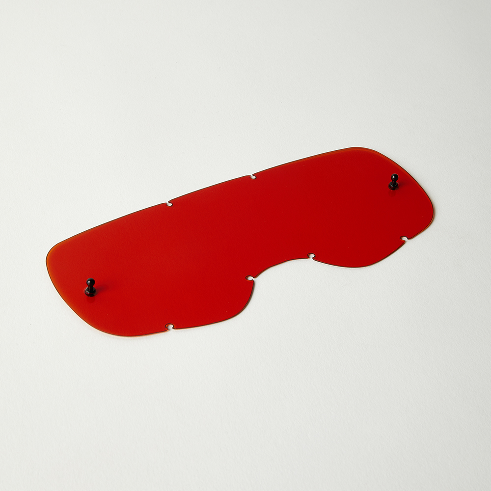FOX YOUTH AIRSPACE/MAIN MX20 LEXAN LENS [ORANGE] OS