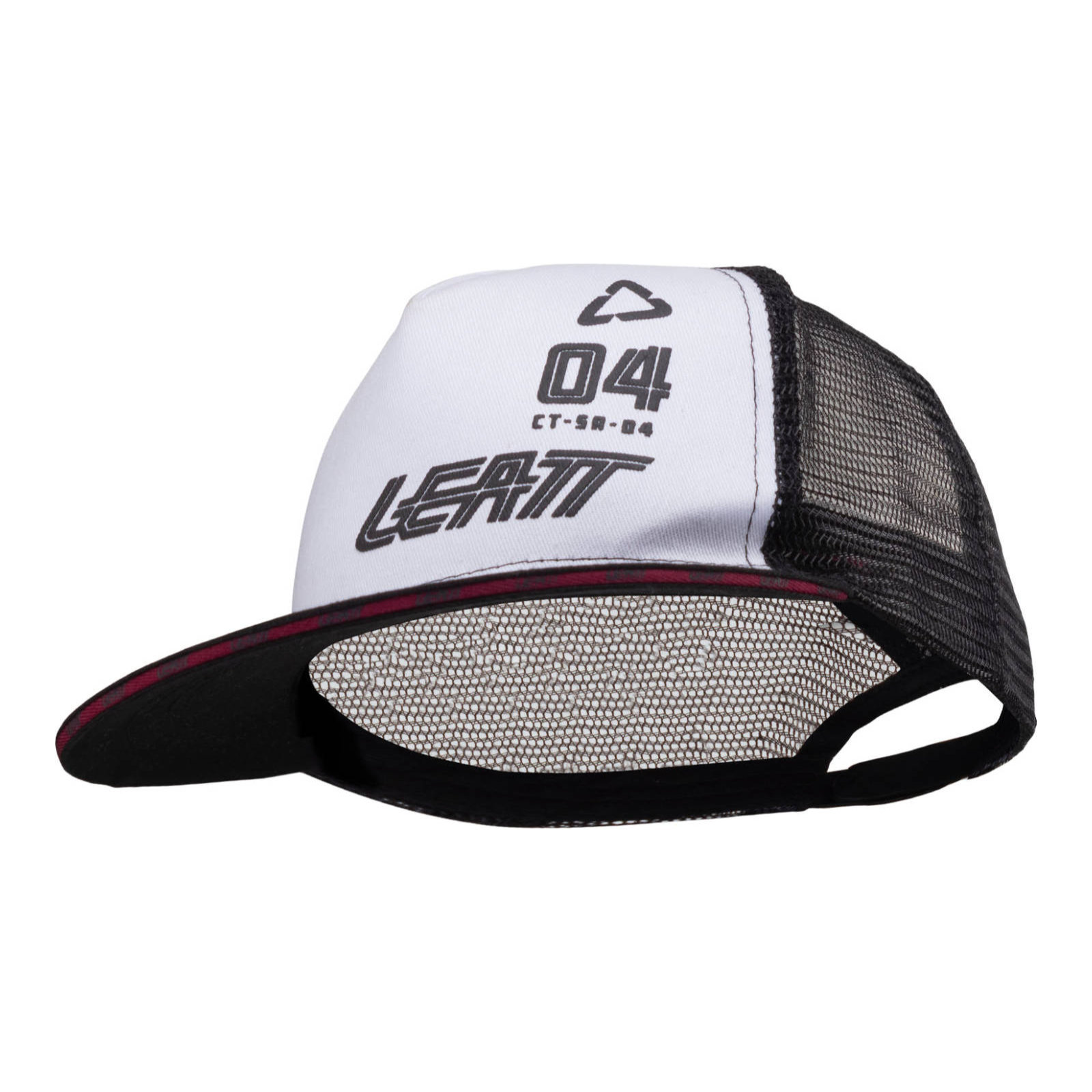 Leatt Trucker Cap - White / Black - Image 2