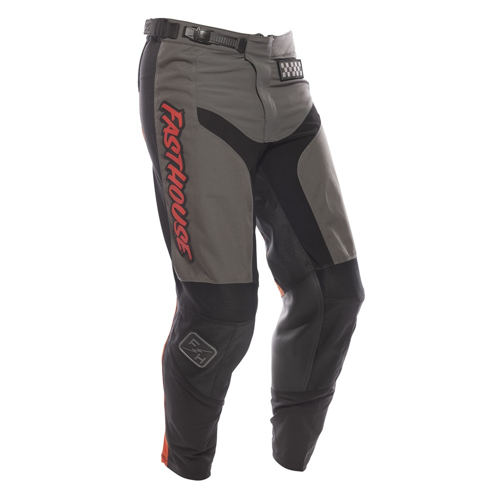 Fasthouse Grindhouse Motocross Pant Gray/Red
