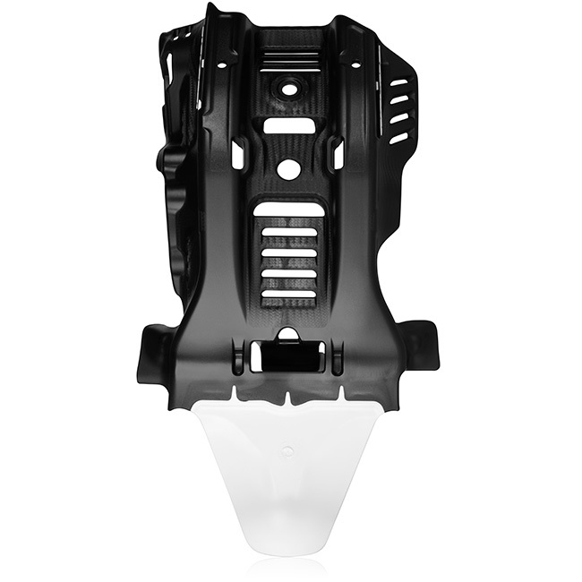 Skid Plate KTM TE250i/350i 2020-22 Black/White Acerbis []