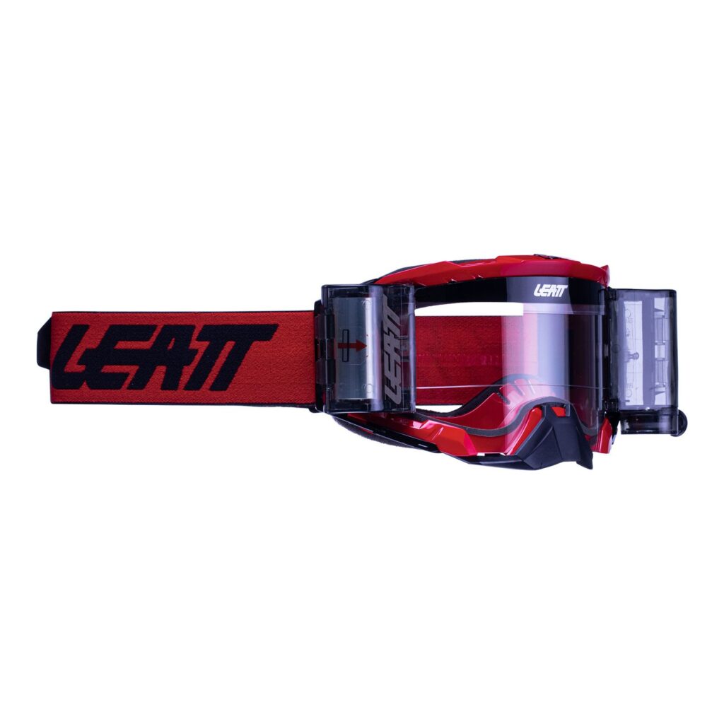 Leatt Velocity 5.5 Roll-Off Red Clear 83% Motocross Goggles