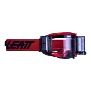 Leatt Velocity 5.5 Roll-Off Red Clear 83% Motocross Goggles - Image 1
