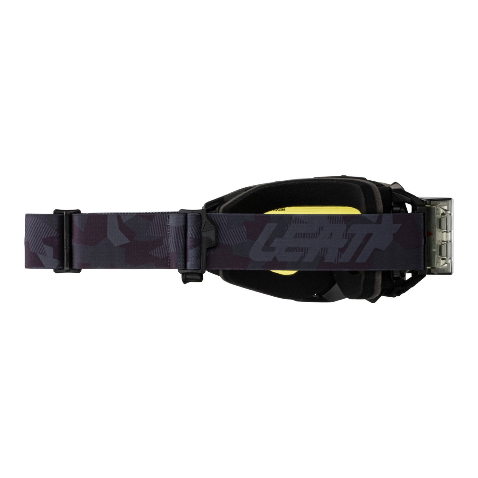 Leatt Velocity 5.5 Motocross Goggles Roll-Off Stealth Yellow 70% - Image 2