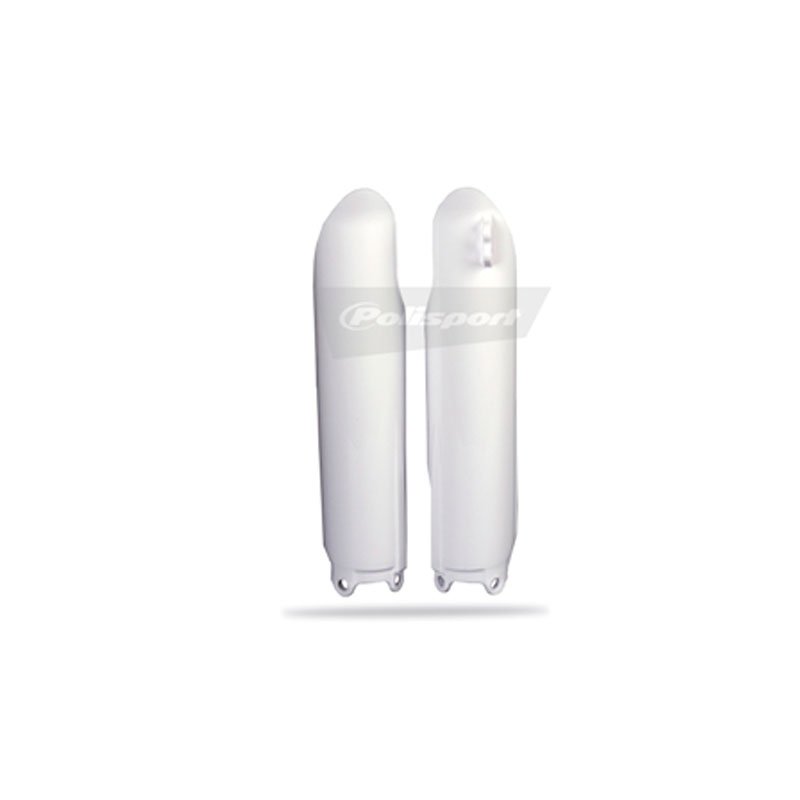 FORK GUARDS YAM YZ125/250 08-14 / YZ250/450F 08-09 WHT