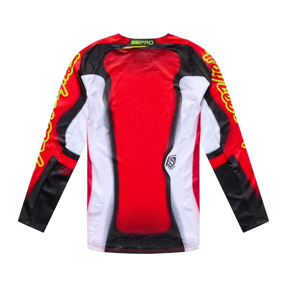 Troy Lee Designs SE Pro Illusion Motocross Jersey Youth Red/Black