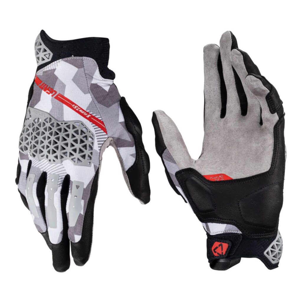 Leatt 7.5 X-Flow Adventure Gloves (Short)  Steel