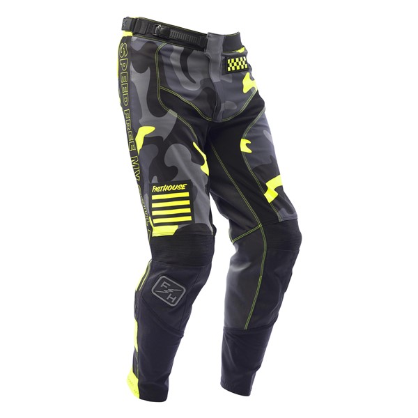 Fasthouse Grindhouse Riot Motocross Pant Black/Hi Viz