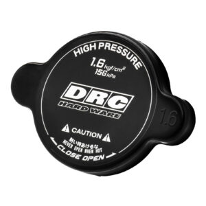 DRC Radiator Cap Black 1.6kgf/cm² - Image 1