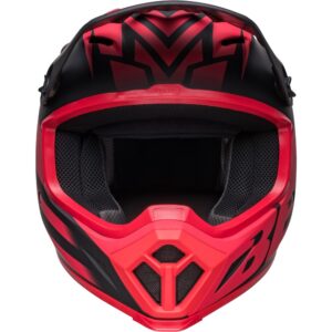 Bell MX-9 MIPS Disrupt Motocross Helmet Matte Black/Red - Image 3