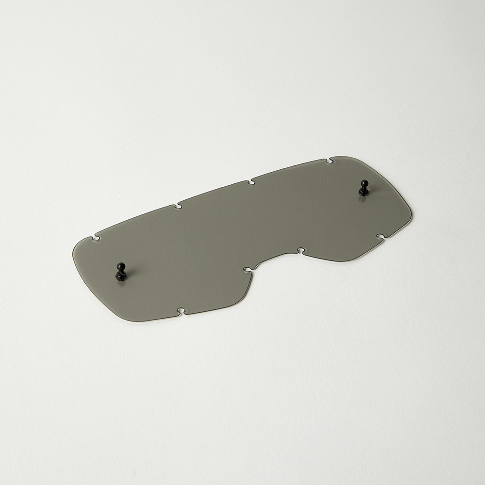FOX YOUTH AIRSPACE/MAIN MX20 LEXAN LENS [LIGHT GREY] OS