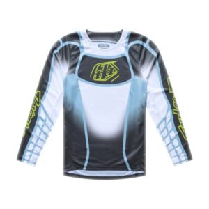 Troy Lee Designs GP Pro Framework Motocross Jersey Youth Carbon/Grey - Image 2