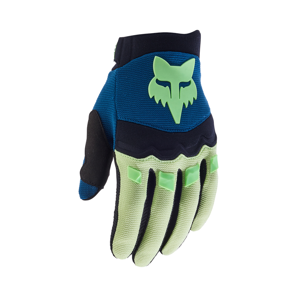 Fox Dirtpaw Motocross Glove Youth Maui Blue