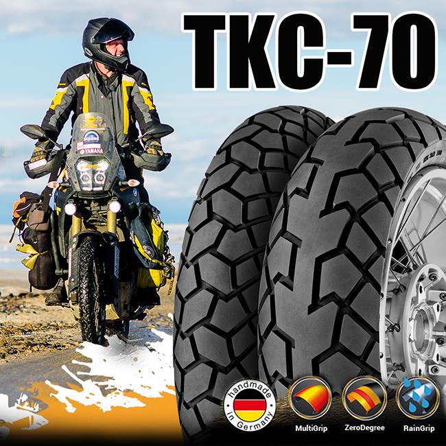 Front Adventure Tyre Continental TKC70 120/70-17