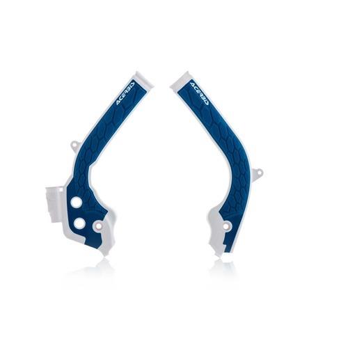 Husqvarna Grip Frame Guard White/Blue Acerbis [A]