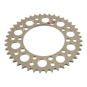 Renthal Sprocket Hard Anodised 43T Silver - Image 2
