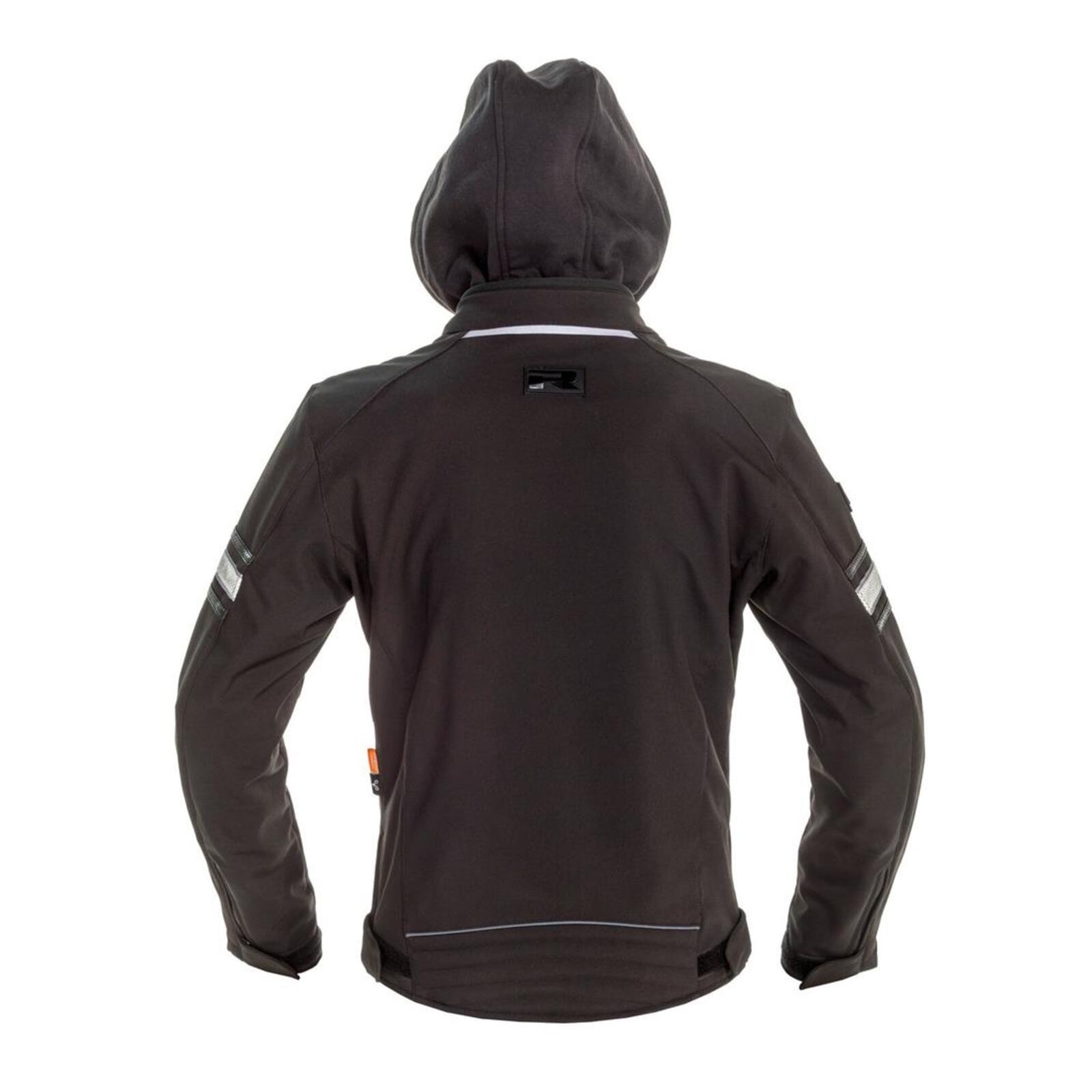 Richa Toulon 2 Softshell Waterproof Road Jacket - Black - Image 3