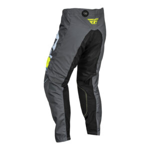 FLY Racing Kinetic Prix Motocross Pants Ice Grey / Charcoal / Hi-Vis - Image 2