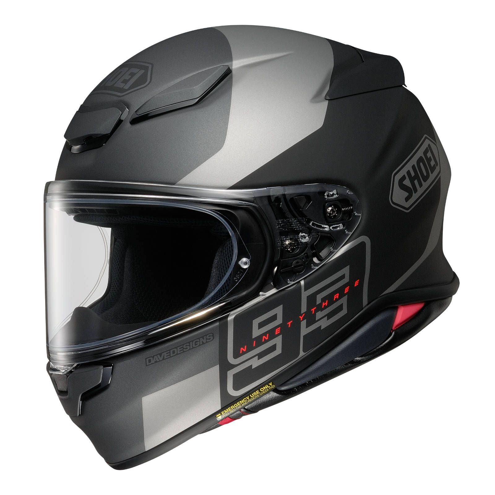 Shoei NXR2 MM93 Collection Rush TC5 Road Helmet - Image 1