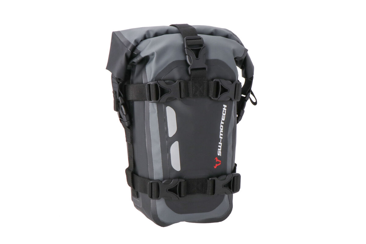TAILBAG SW MOTECH DRYBAG BLACK GREY 8 LITRE - Image 1