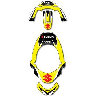 Graphics Kit Factory Effex Suzuki for Leatt Braces