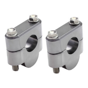 Zeta Bar Rise Kit - Height 19mm, 22.2mm Bar - Ti-Colour - Image 2