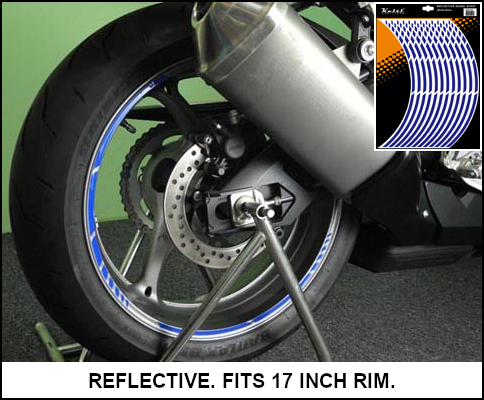 KEITI REFLECTIVE WHEEL 3 STRIPE [YELLOW] NS