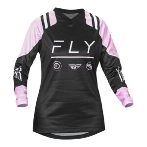 FLY Racing F-16 Motocross Jersey Ladies Black / Lavender - Image 1