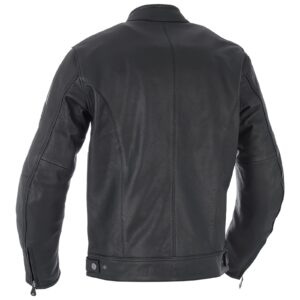 Oxford Bladon Leather Road Jacket Black - Image 2