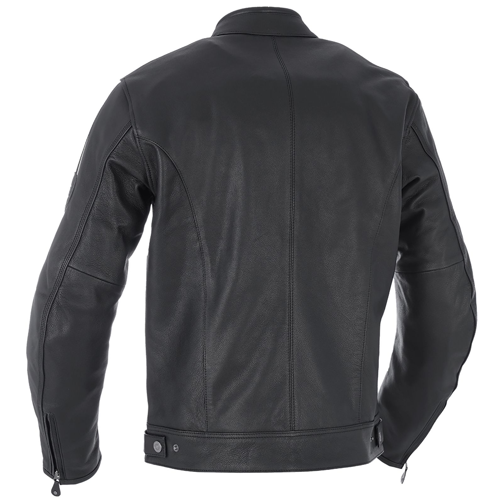 Oxford Bladon Leather Road Jacket Black - Image 2