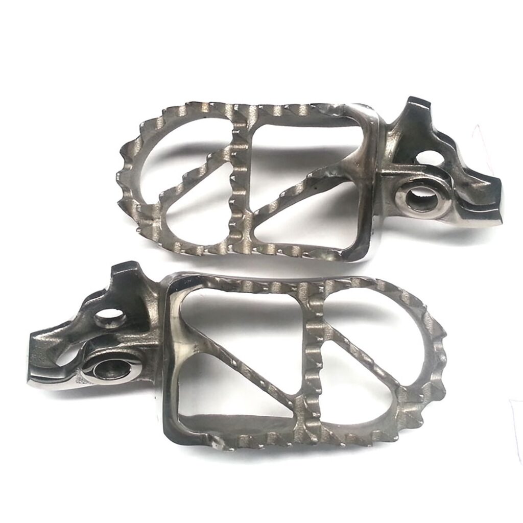 WHITES FOOT PEG WIDE MX HON CR125/250 CRF250/450 02-