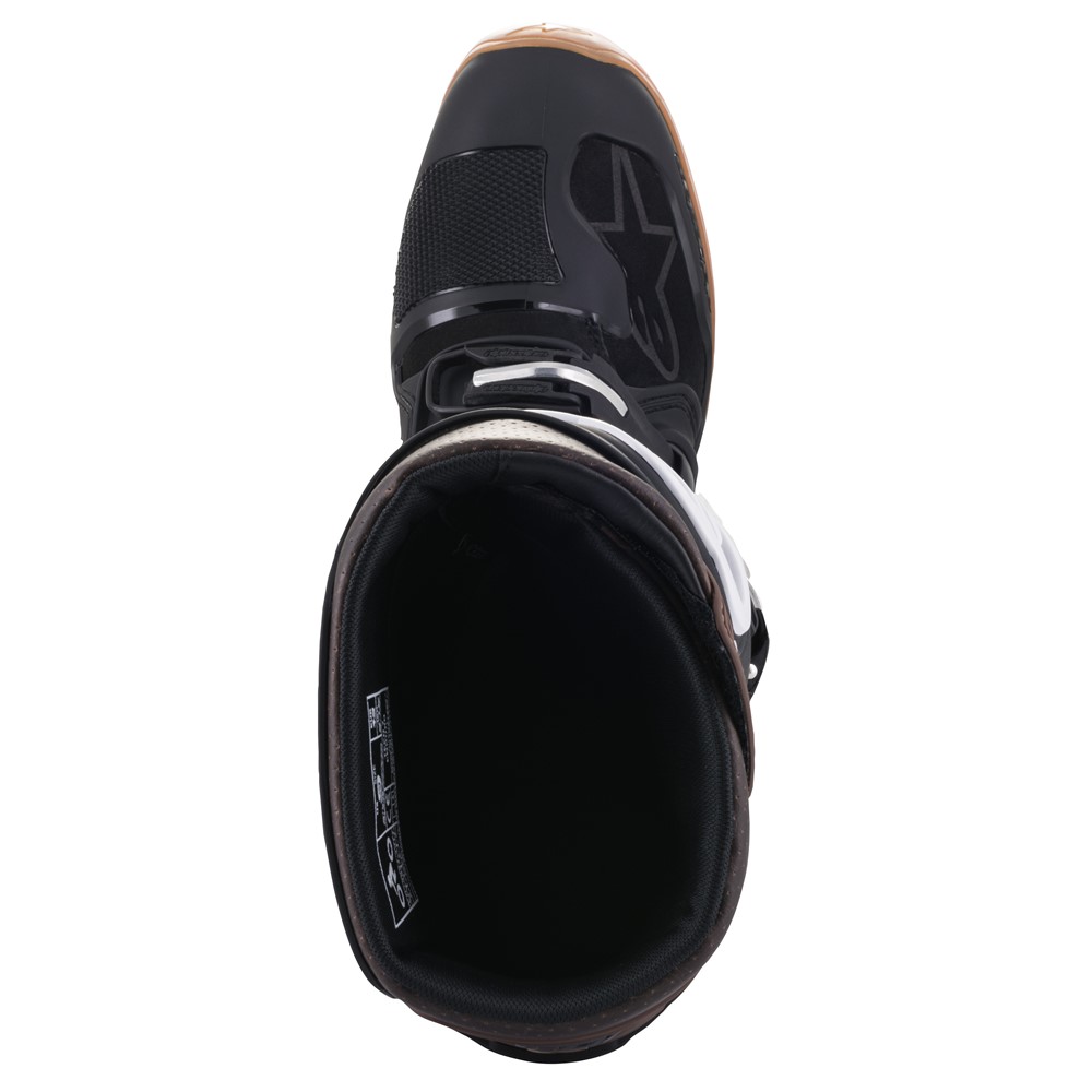 Alpinestars Tech-7 Enduro Motocross Boots Black/Dark Brown