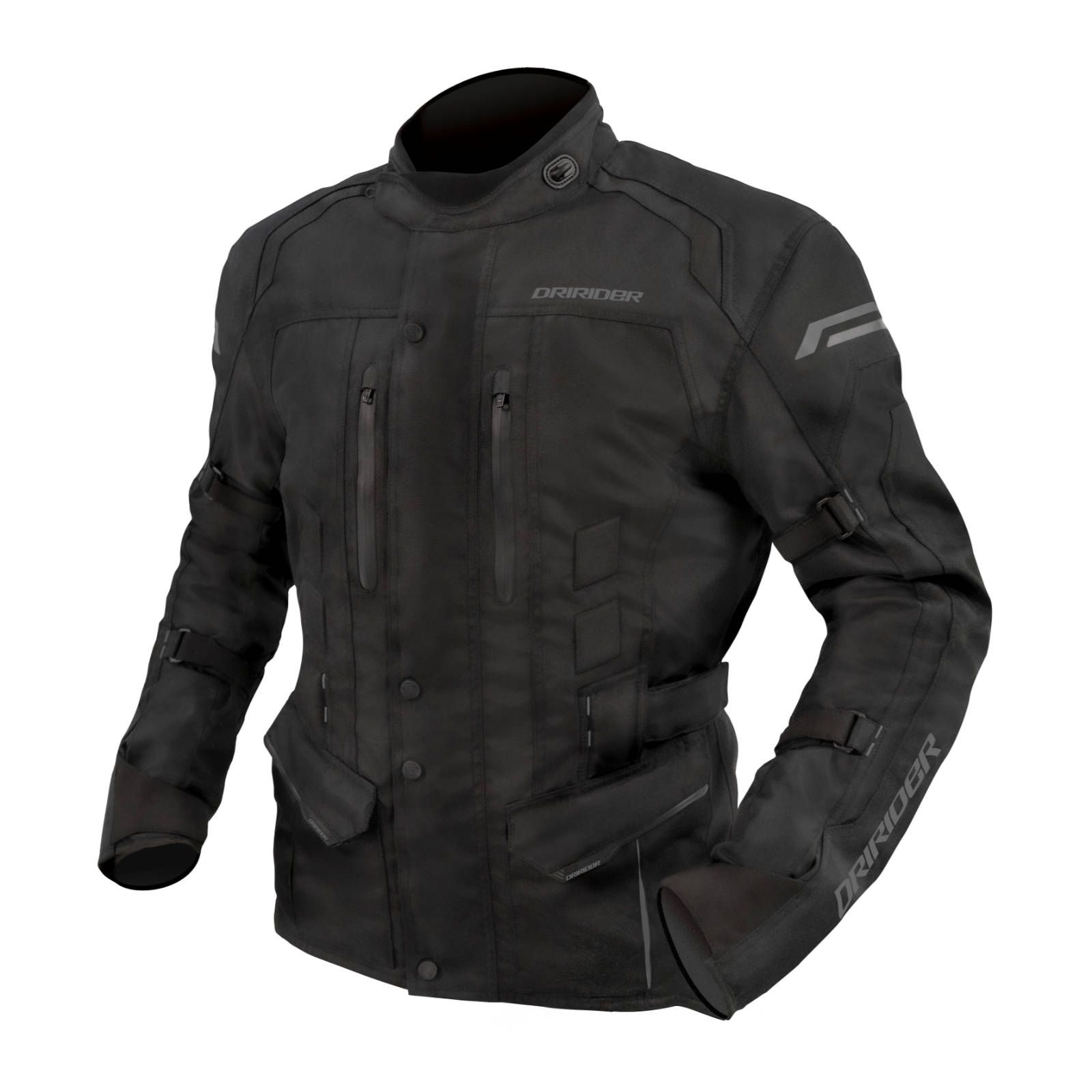 Dririder Compass 4 Road Jacket Black/Grey - Image 1