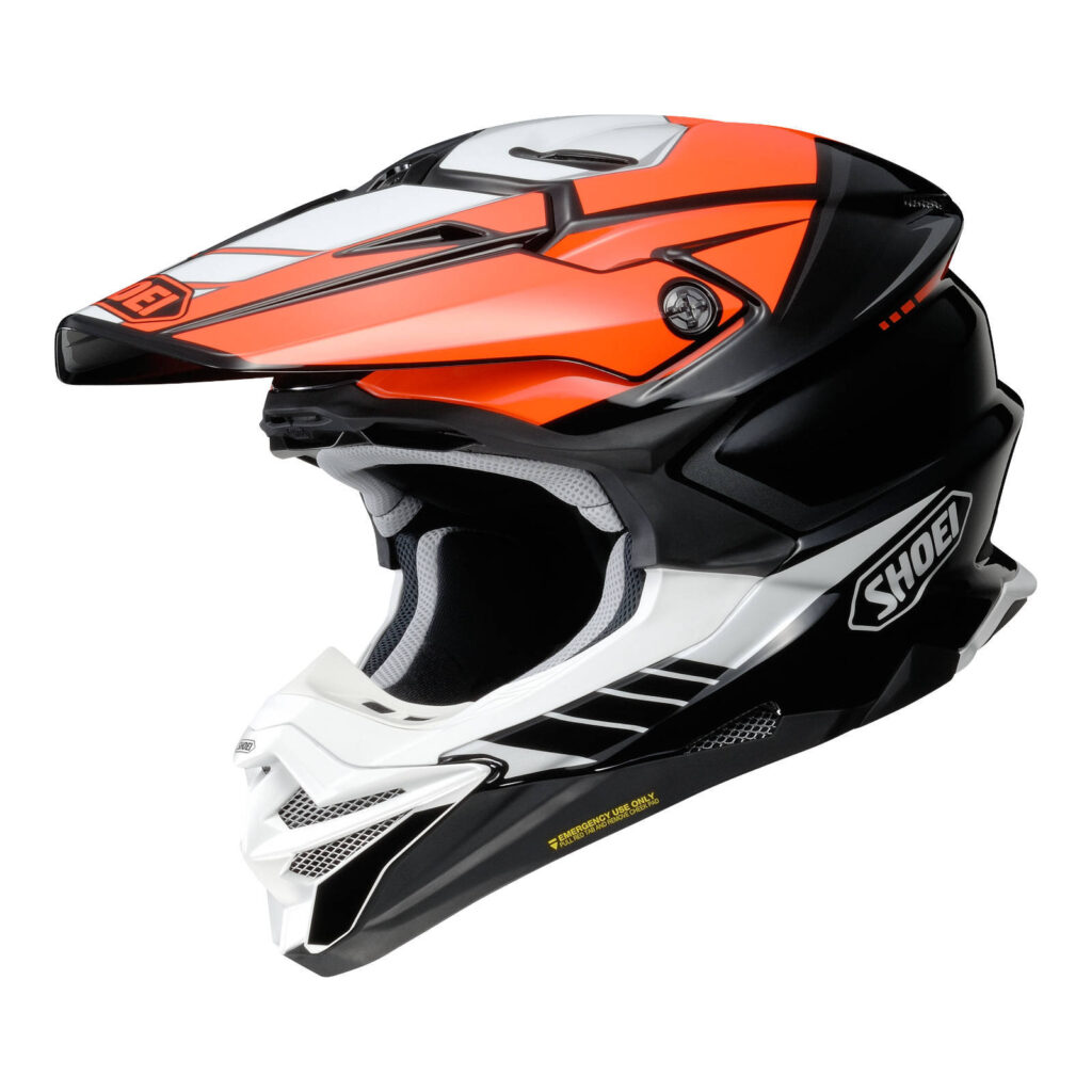 Shoei VFX-WR06 M.E.D.S Jammer Motocross Helmet TC8