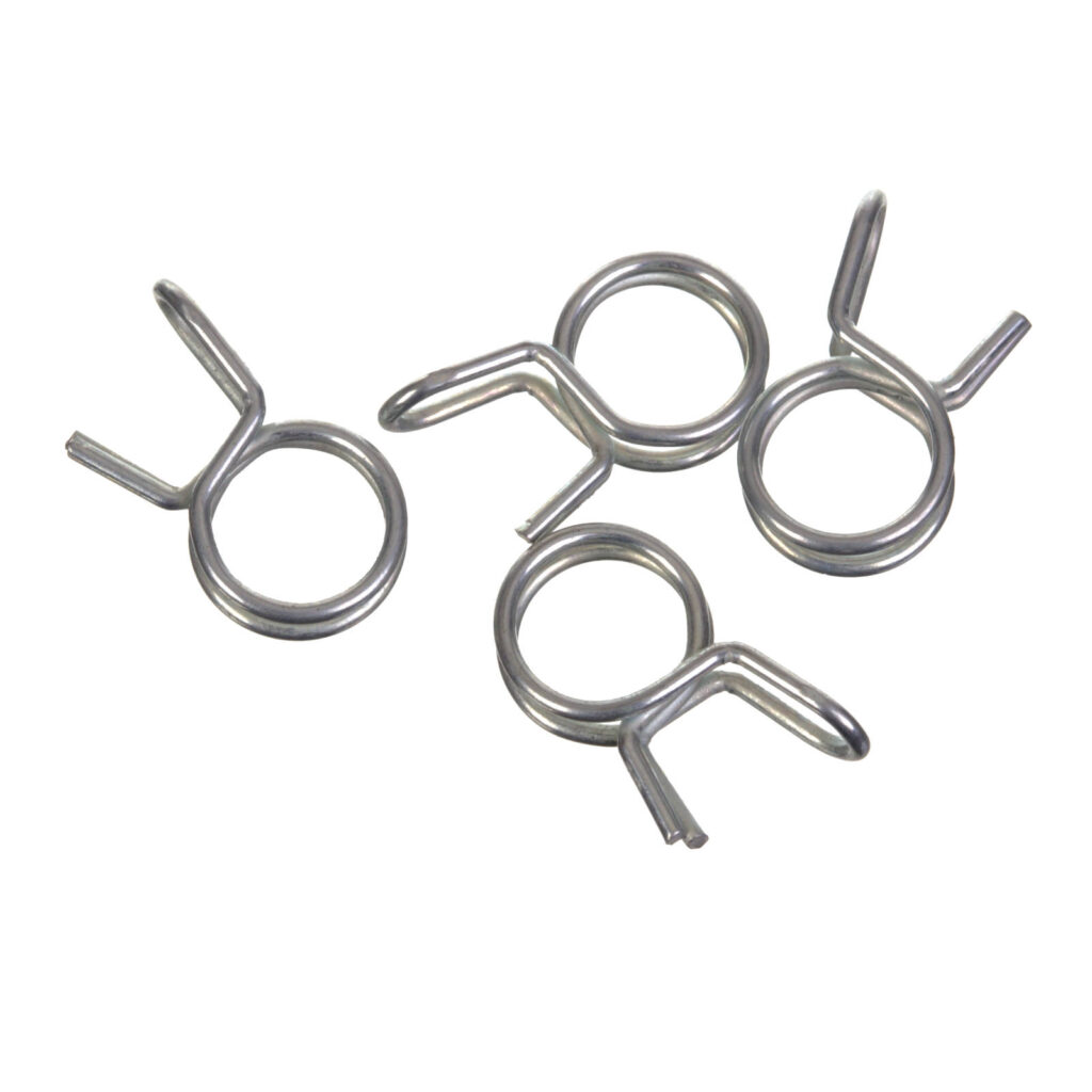 All Balls Racing Fuel Hose Clamp Kit - 9.2mm Wire (4 Pack)