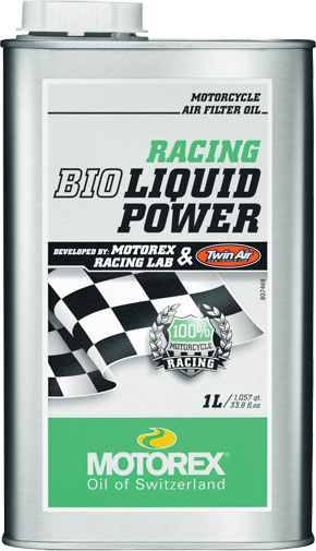 Air Filter Oil Motorex Racing Bio Liquid Power 1L