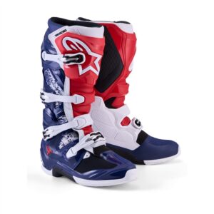 Alpinestars Tech-7 Limited Edition MX Boots Unity Red/White/Blue - Image 1