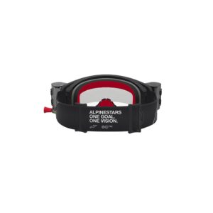 Alpinestars Supertech Firma Rolloff Goggles Black/Silver Clear Lens - Image 4