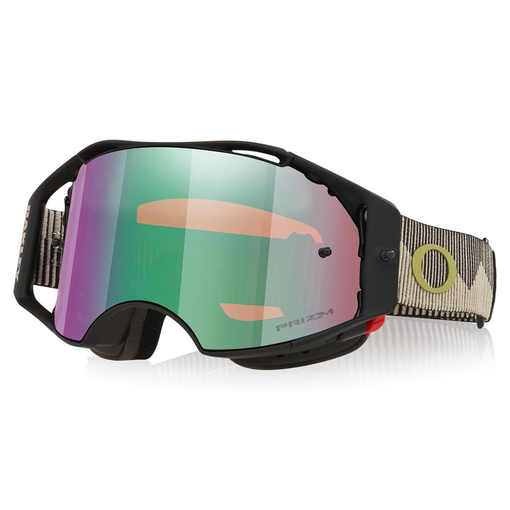 Oakley Airbrake MTB Goggle Black Mist w/ Prizm Jade Lens