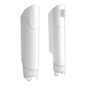 Polisport Fork Guards Full Wrap Around Honda ('19-'21) - White - Image 1