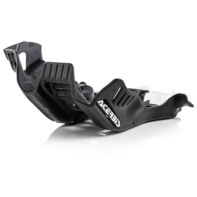 Skid Plate KTM SX 250 XC 250/ 300 2019 Black/White Acerbis [A]