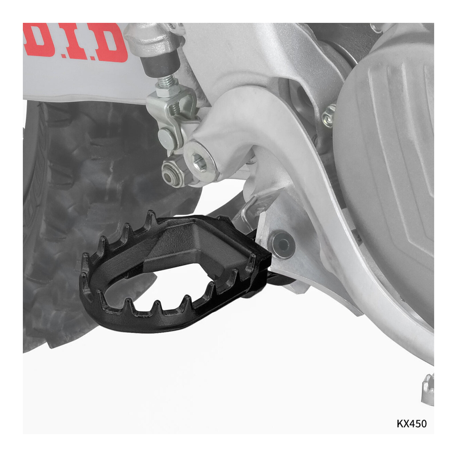 Zeta Max Foot Pegs KX – Black - Image 5